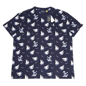 Polo by Ralph Lauren T-shirt NWT Skipper Sailing Bear Men’s L Classic Fit
